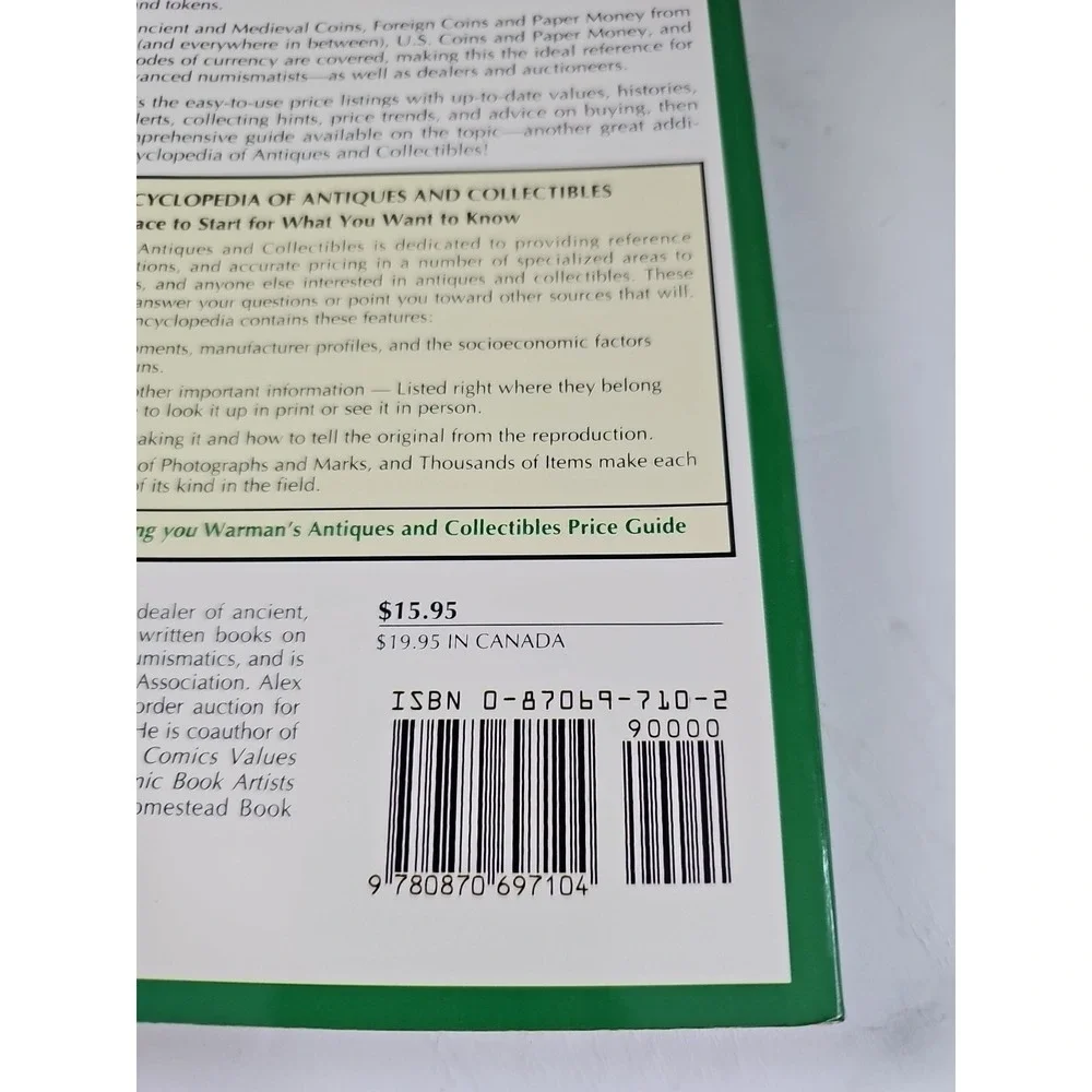Warman's Coins & Currency by Alex G. Malloy, Allen G. Berman